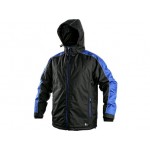 Zimná bunda CXS BRIGHTON, čierno-modrá